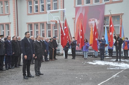 18 Mart Çanakkale Zaferi ve Şehitleri Anma Günü Çelenk Sunma Töreni Gerçekleştirildi