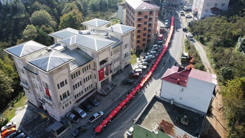 29 Ekim Cumhuriyet Bayramı'nın 100. Yıldönümü İlçemizde Coşkuyla Kutlandı.